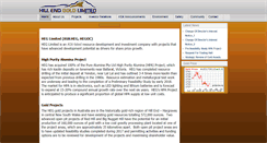 Desktop Screenshot of hillendgold.com.au